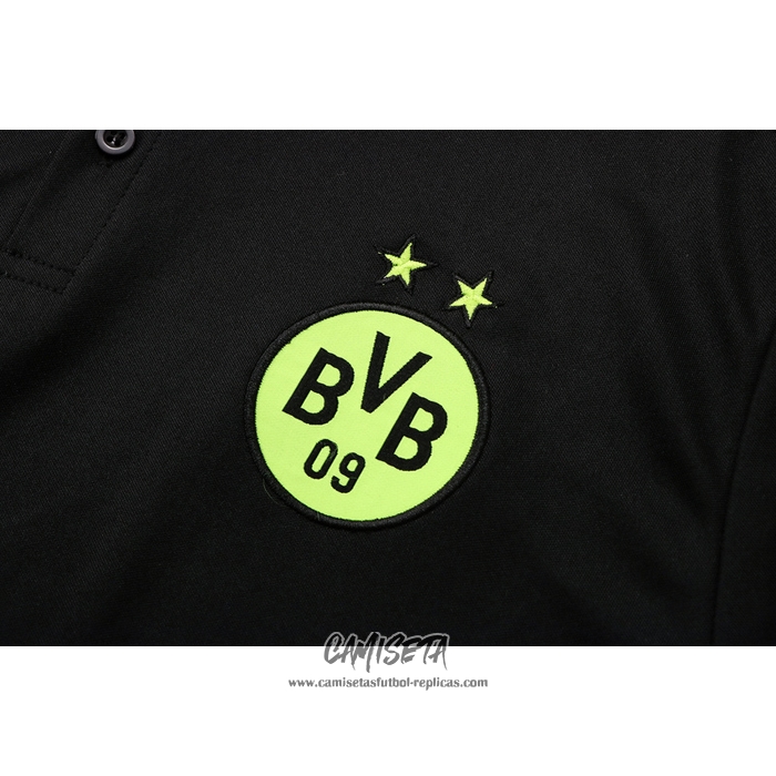 Camiseta Polo del Borussia Dortmund 2022-2023 Negro